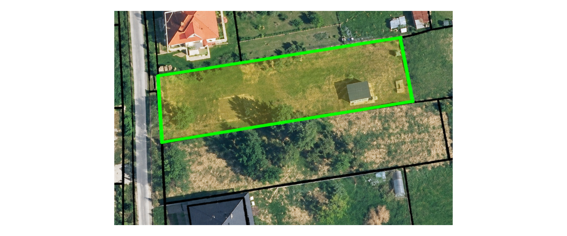Krásny stavebný pozemok 863 m², Ladice