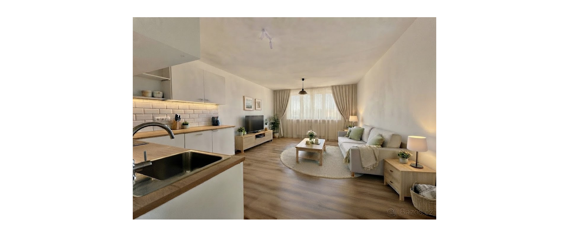 Moderne zariadená garsónka v Ružinove
