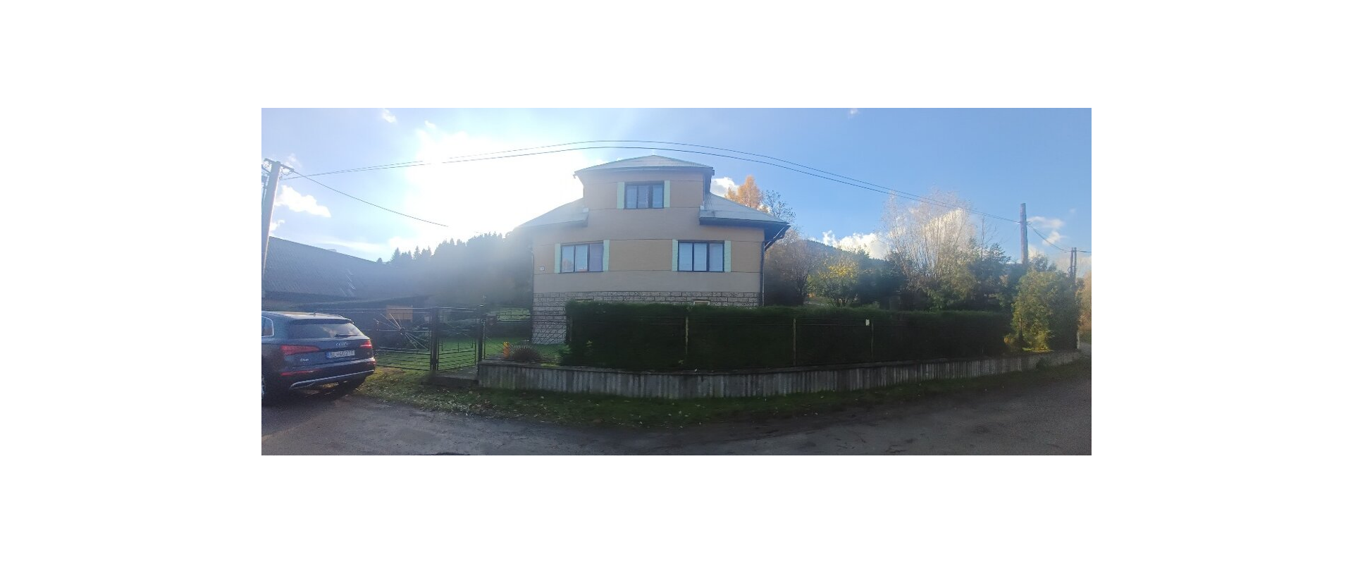 Rodinný dom s veľkým investičným pozemkom v Terchovej