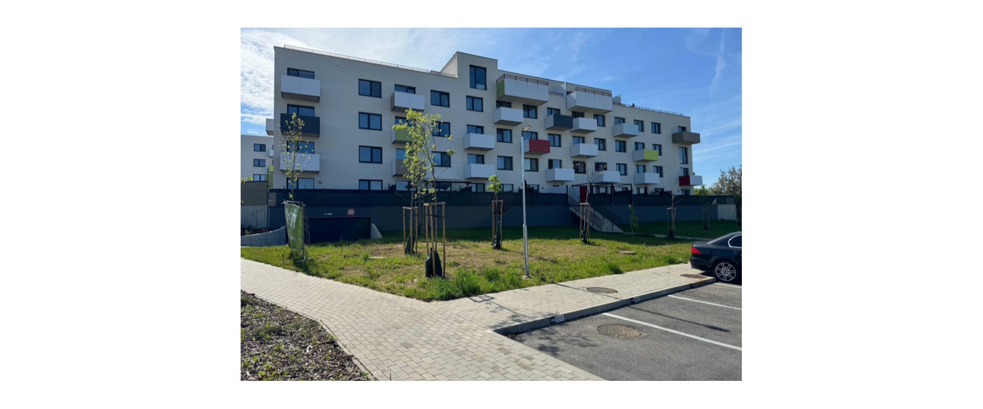 Bývanie v novostavbe s balkónom a vlastným parkovaním-Hornostavská ulica, Zelené dvory