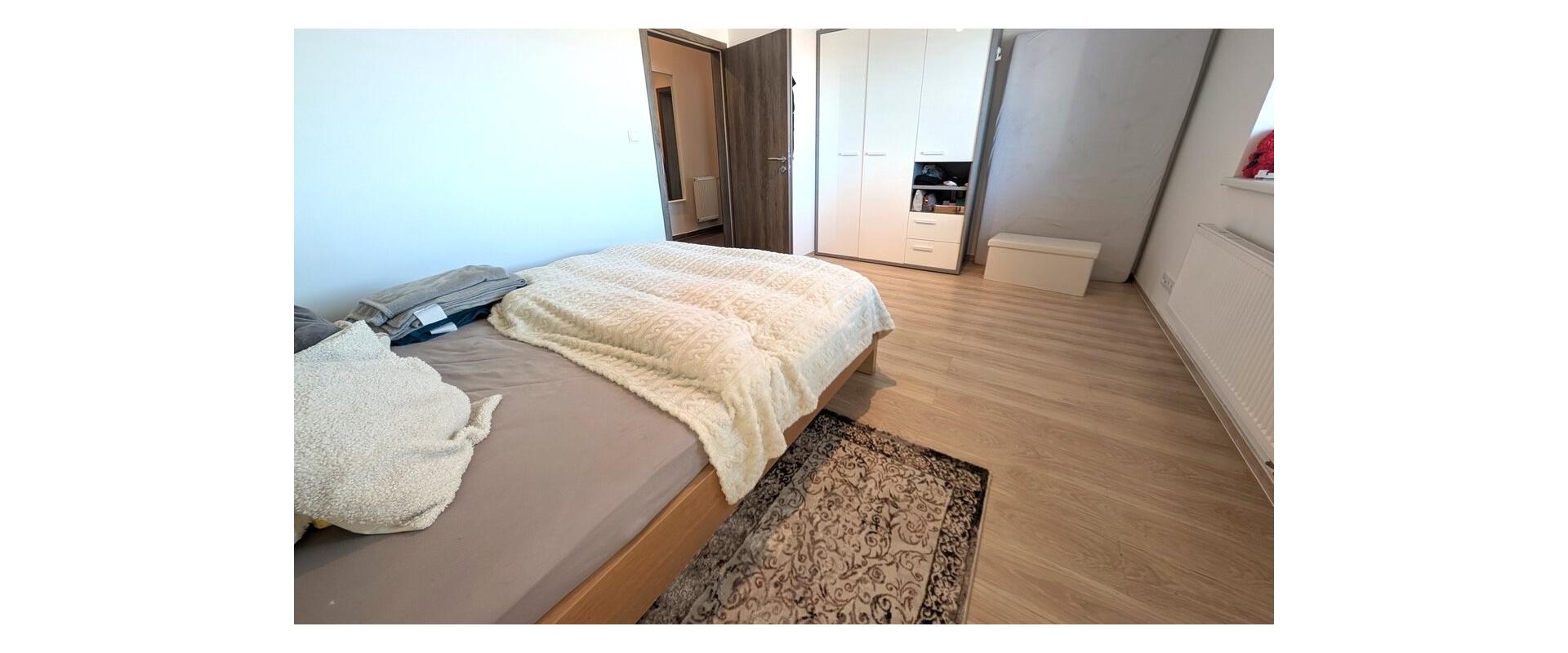 Na predaj moderný 2-izbový byt s balkónom v komplexe CUBE.