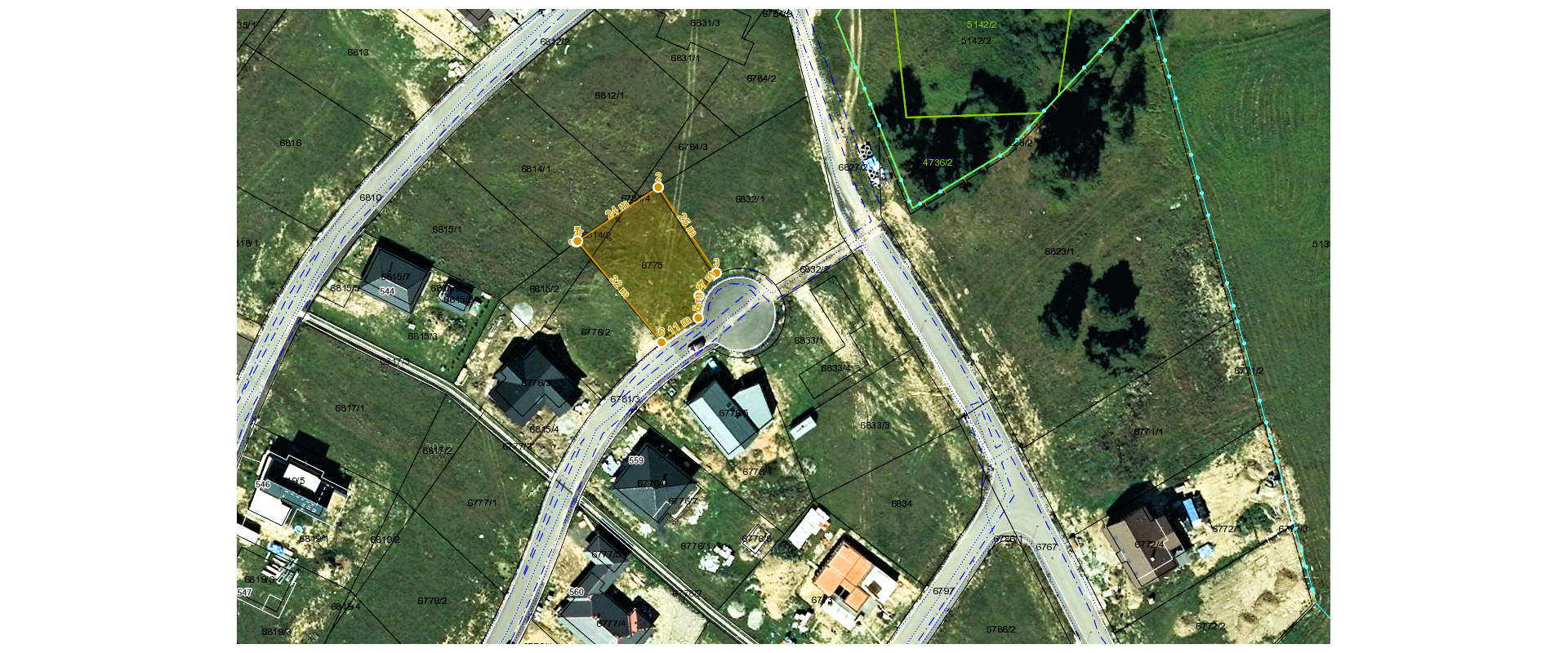 ​​​​​​​STAVEBNÝ POZEMOK 636 m² PRI LESE POD VYSOKÝMI TATRAMI – TATRANSKÉ SMARAGDY, MLYNICA.