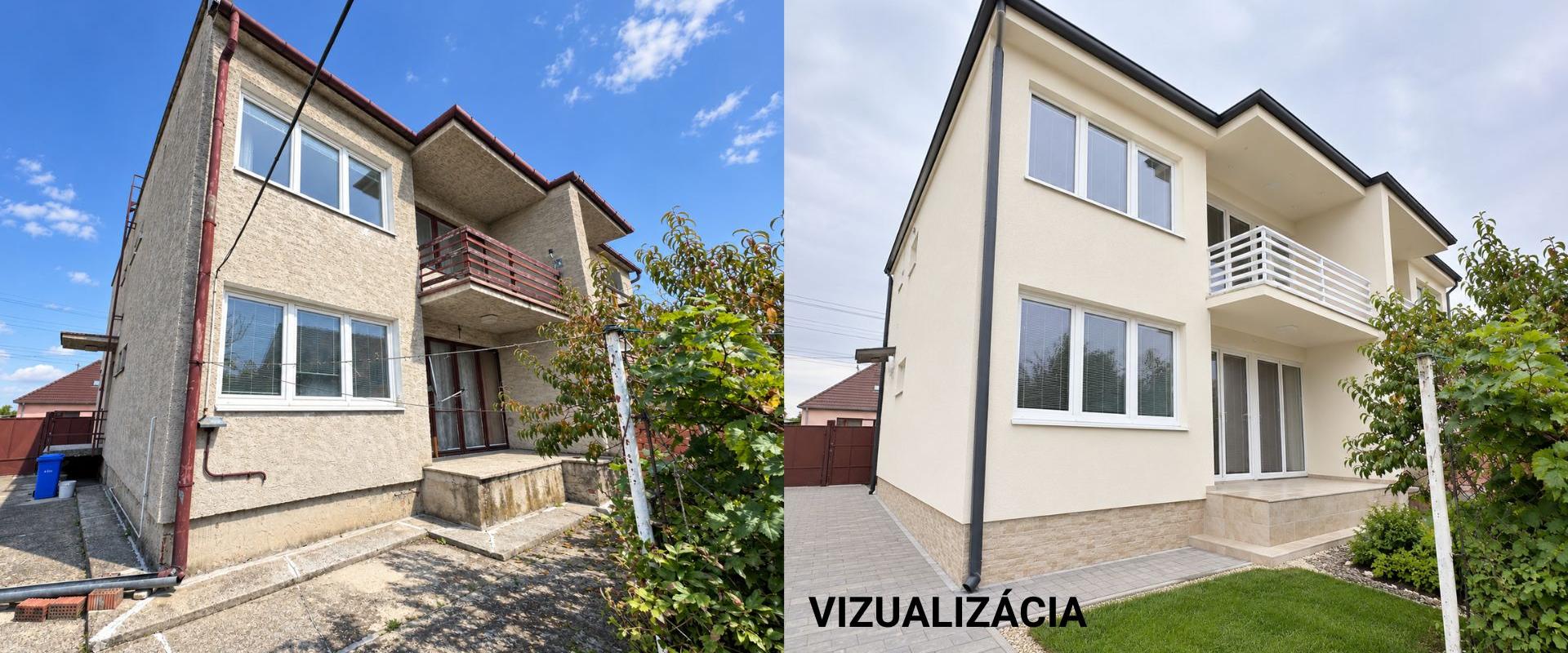 NA PREDAJ RODINNÝ DOM NA REKONŠTRUKCIU