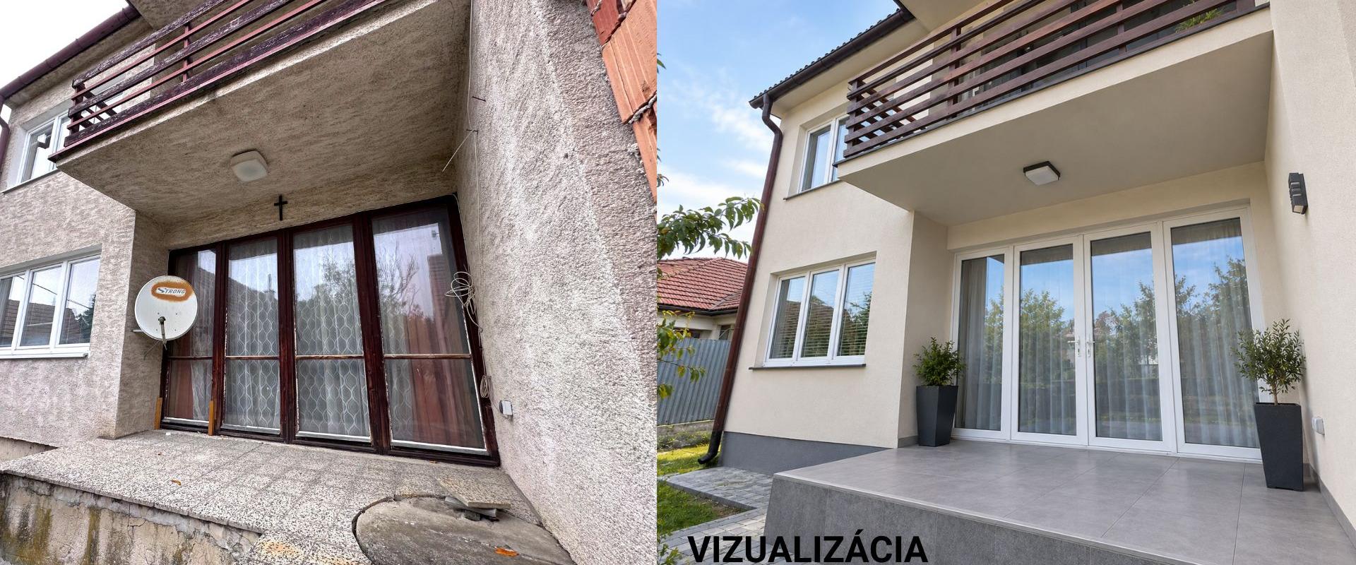 NA PREDAJ RODINNÝ DOM NA REKONŠTRUKCIU