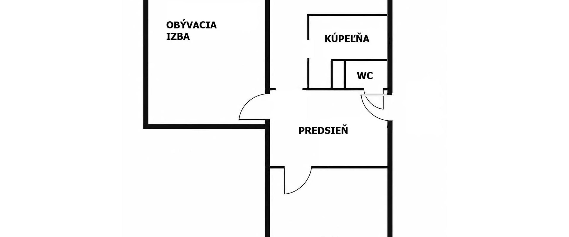 Predaj priestranného 2-izbového bytu v Bratislave Ružinov