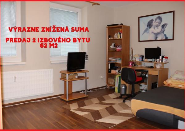 VÝRAZNE ZNÍŽENÁ CENA !!! 2-izbový byt na predaj v meste Levice I JKV REAL