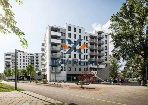 JKVreal ponúka na predaj 2-izbový apartmán s balkónom v projekte NUPPU – Hraničná ulica, Bratislava – Ružinov