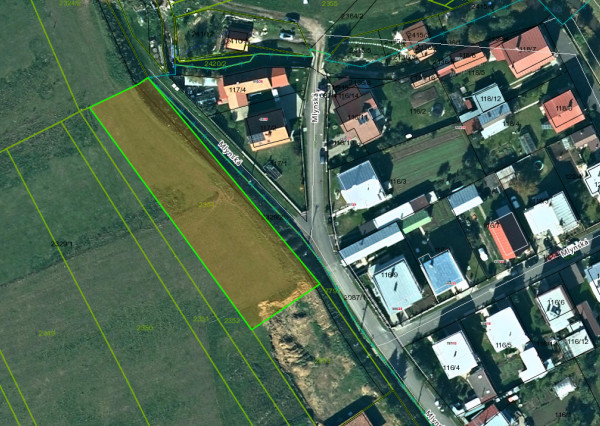 Na predaj – pozemok pre výstavbu rodinných domov, Spišské Vlachy (Mlynská cesta)