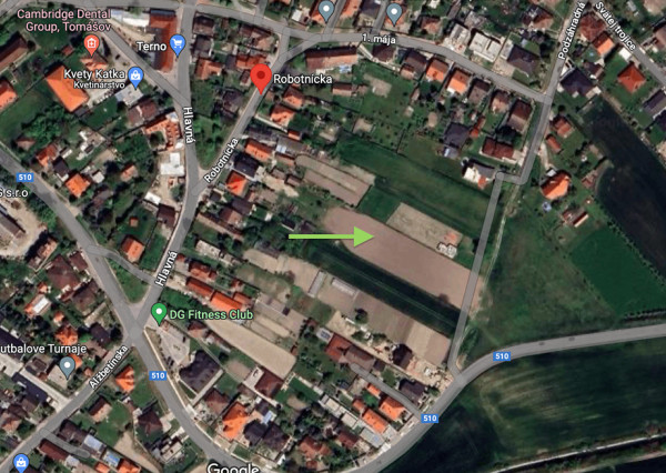 NA PREDAJ POZEMOK V OBCI TOMÁŠOV