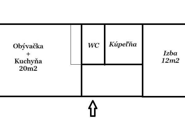 PREDANÉ! 2 izbový byt Prostejovská, Sídlisko III