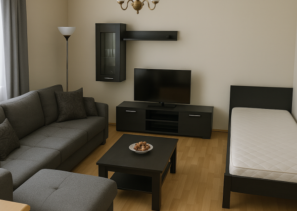 1-izbový byt s väčšou metrážou na predaj