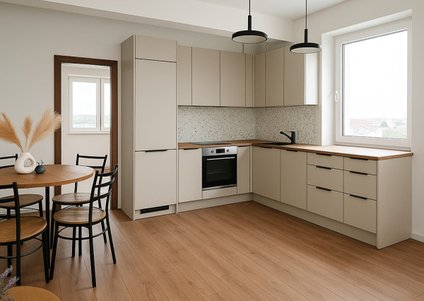 Prenájom moderného 3-izbového bytu s balkónom – Dvorníky