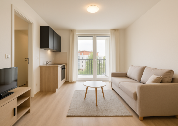 1-izbový byt s balkónom v novostavbe – 35 m²