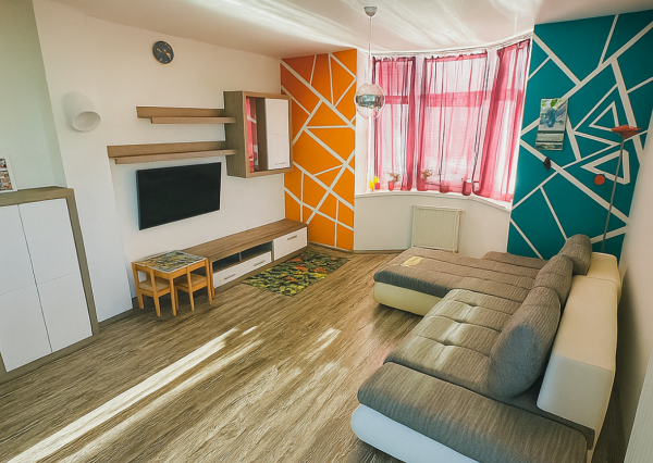 Na predaj 3-izbový byt so záhradkou  v Podunajských Biskupiciach na Perličkovej ulici