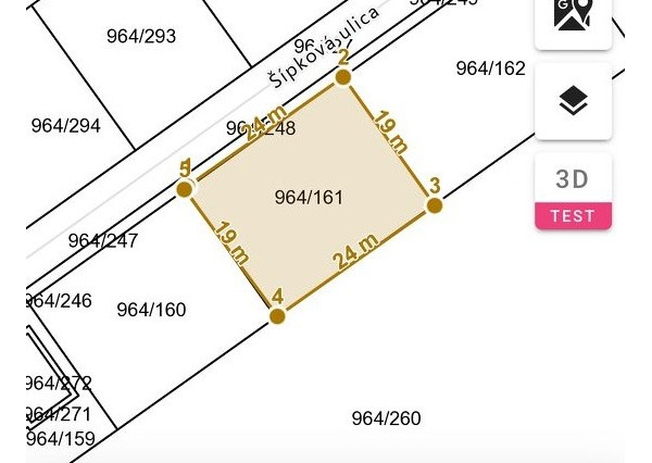 Stavebný pozemok Štitáre