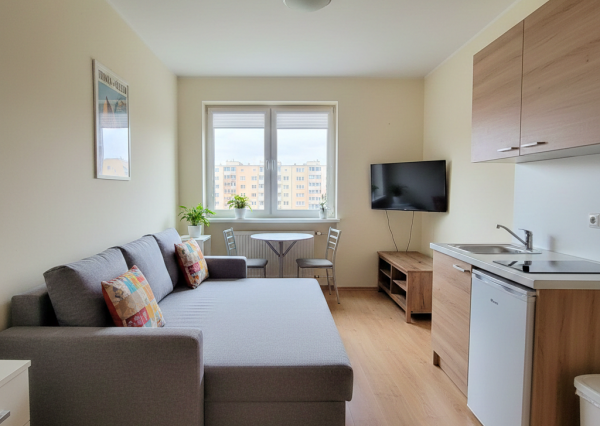 Zariadená garsónka 25 m² – Lomonosovova, Trnava