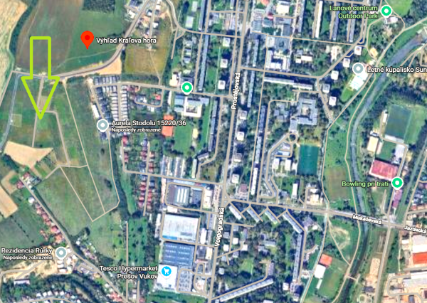 Predám stavebné pozemky Sídlisko III, Kráľová hora