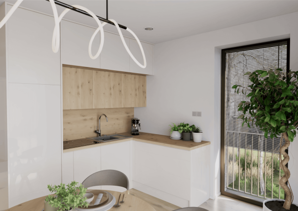 2-izbový byt s balkónom v projekte Srdce Grobu