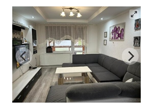 Na predaj 4-izbový byt v obci Sačurov.