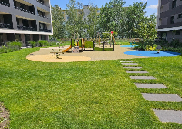 Prenájom: Moderný 1-izbový byt s loggiou a parkovaním – novostavba Popradská, Terasa