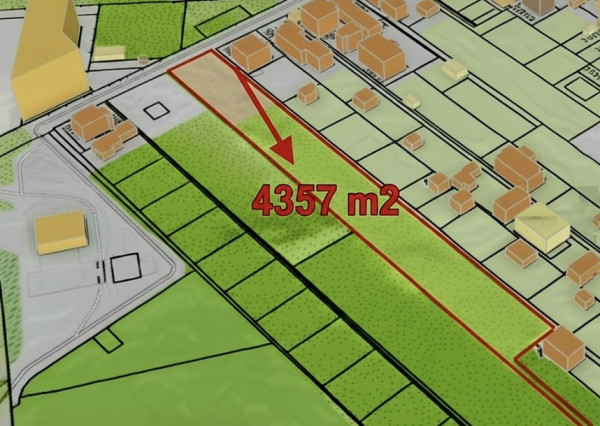 NA PREDAJ VEĽKÝ POZEMOK SO VŠETKÝMI SIEŤAMI V P.BISKUPICIACH
