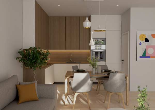 POSLEDNÝ 4-izbový radový dom s veľkou18 m² terasou