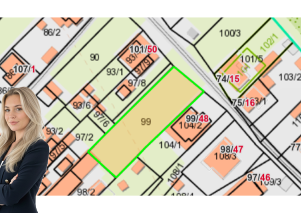 Stavebný pozemok 972 m² so stavebným povolením – 6min od Trnavy