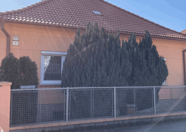 Priestranný rod. dom so záhradou a garážou v centre D.Stredy