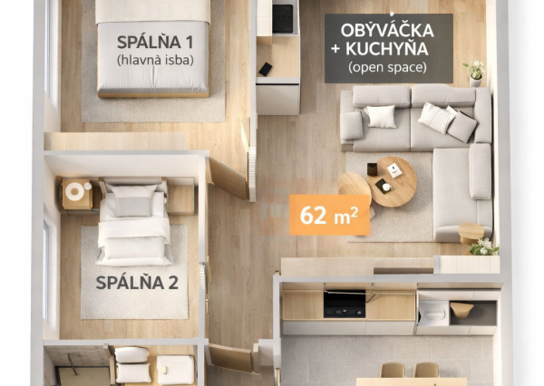 EXKLUZÍVNE NA PREDAJ | Dizajnový 3-izbový byt v centre Nitry