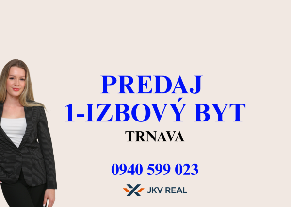 Hľadám na predaj 1-izbový byt