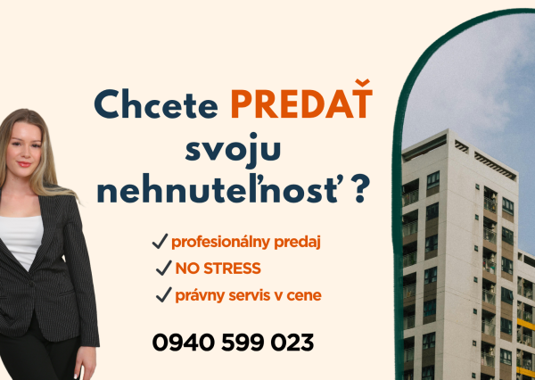 Chcete predať svoju nehnuteľnosť?