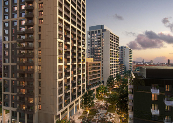 1,5 izbový apartmán s veľkorysou terasou vo výmere 23,5 m2