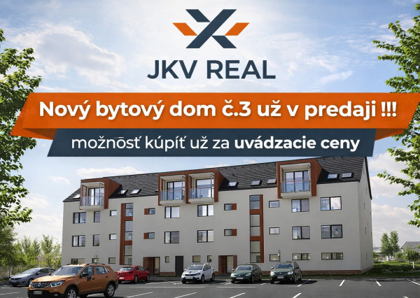 1 | 2 | 3 izbový byt v predpredaji za skvelú cenu Dvorníky