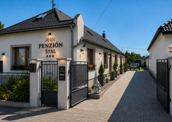 Penzión s bazénom a výrivkou 40 min od Bratislavy