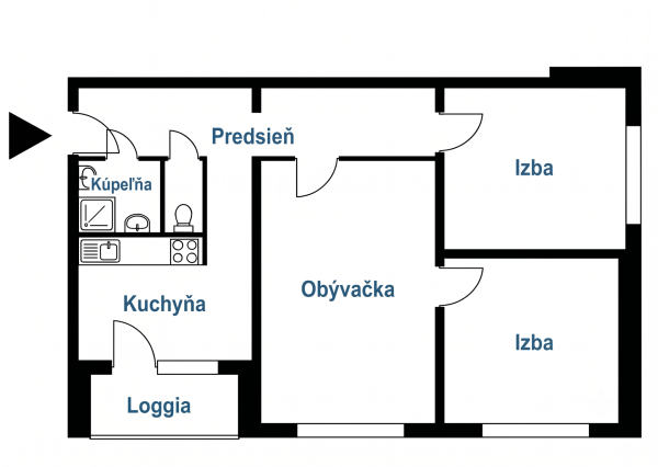 Predaj 3 izb. bytu s loggiou a klímou, Nejedlého - Dúbravka