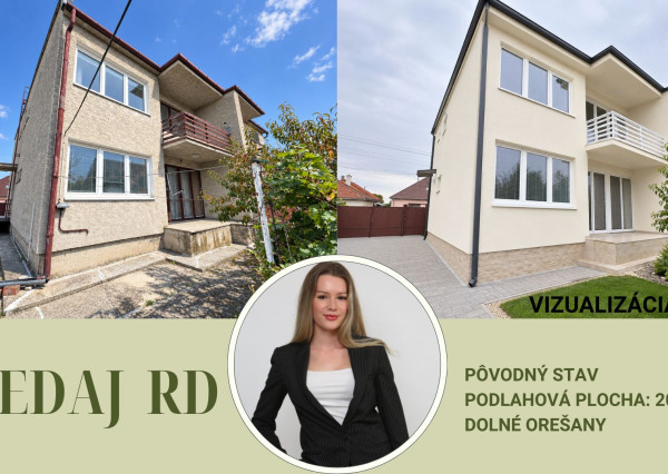 NA PREDAJ RODINNÝ DOM NA REKONŠTRUKCIU